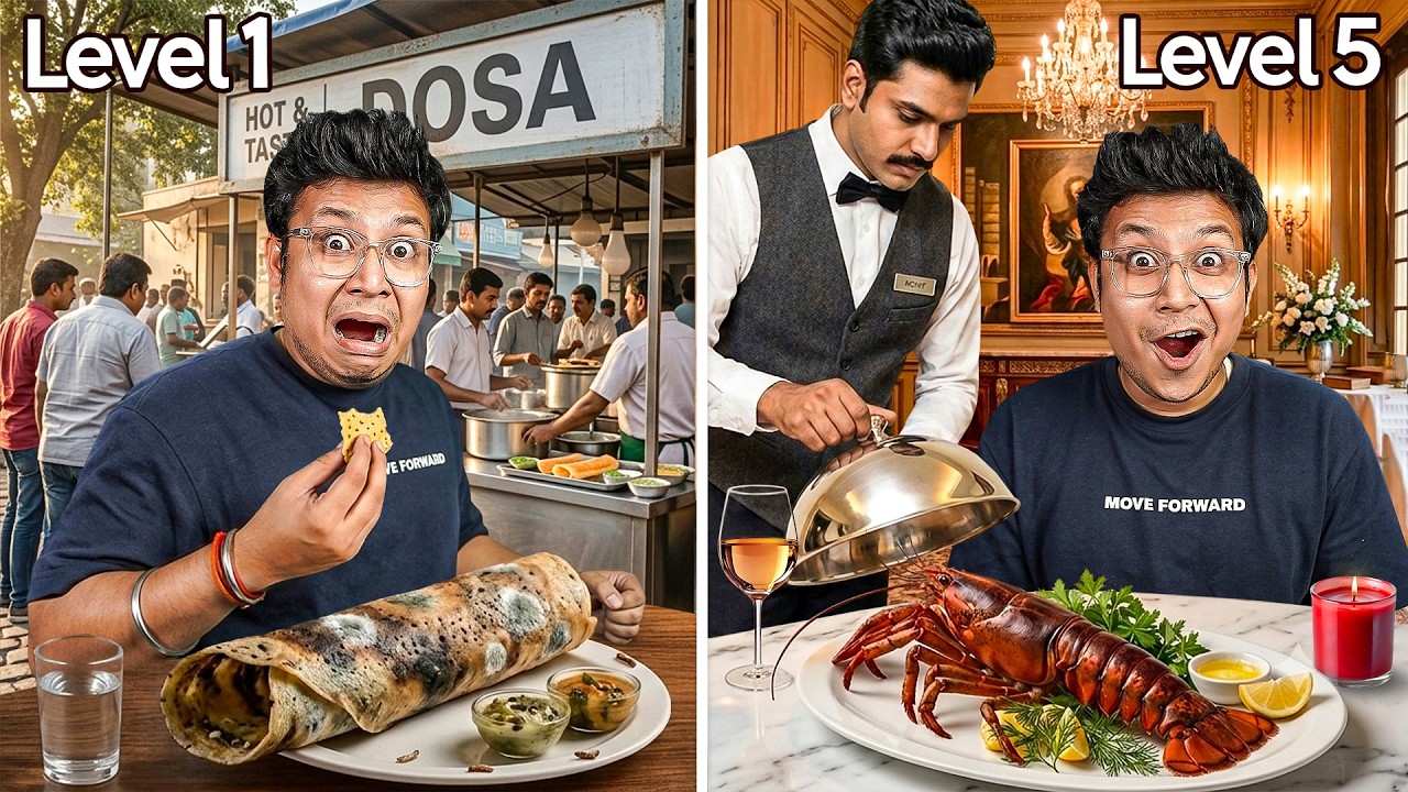 I Tried Every Level of Dining Experience!!! I Tried Every Level of Dining Experience!!!