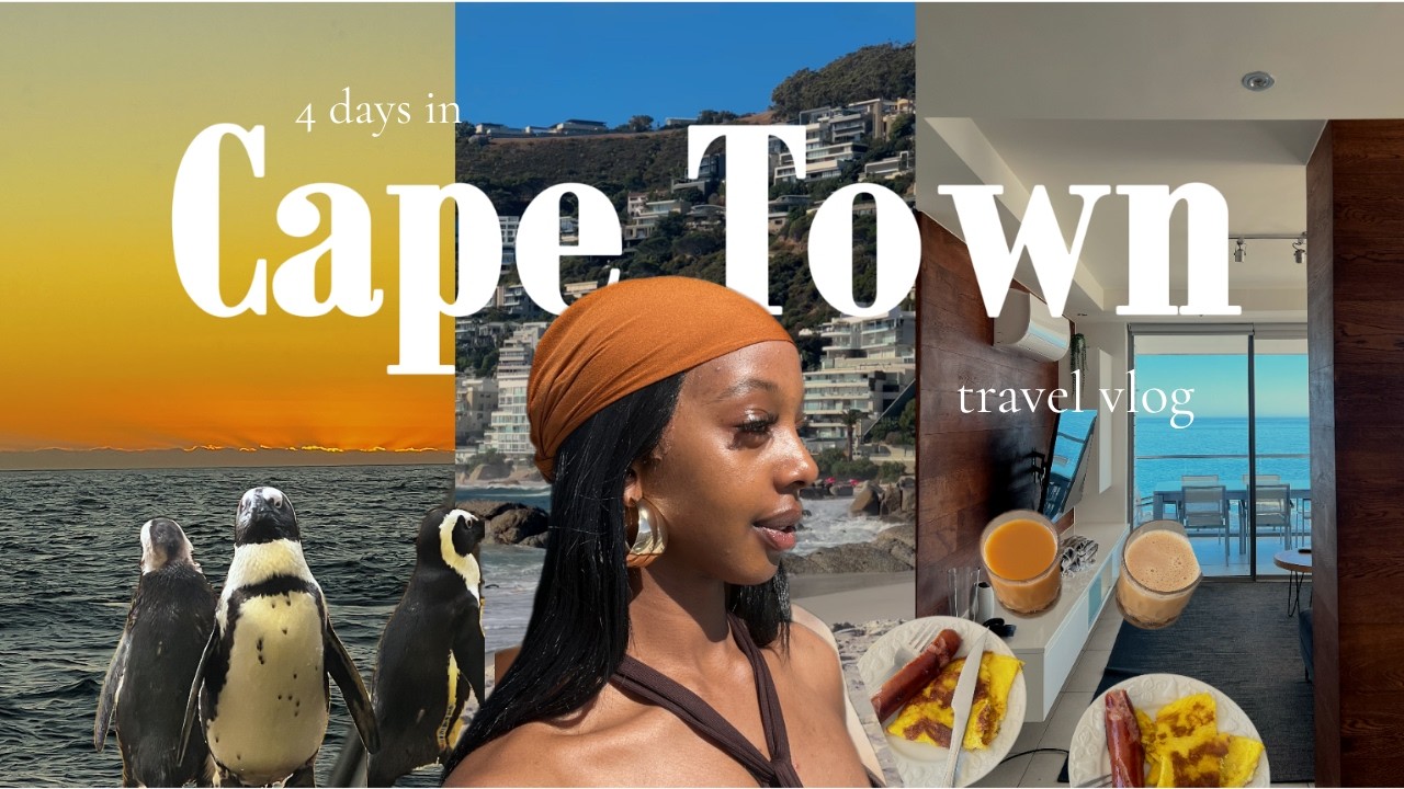 SOUTH AFRICA Travel Vlog | Luxury Airbnbs, African Fine Dining + seeing penguins for the first time! SOUTH AFRICA Travel Vlog | Luxury Airbnbs, African Fine Dining + seeing penguins for the first time!