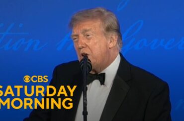 Trump swipes at journalists at White House Correspondents' Dinner