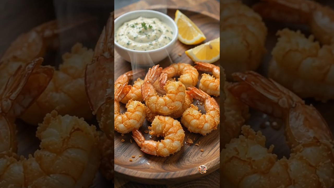 Crispy Shrimp 🍤 | Miniature Cooking ASMR #shorts Crispy Shrimp 🍤 | Miniature Cooking ASMR #shorts