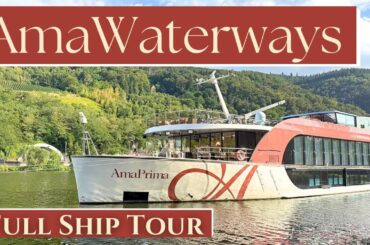 AmaWaterways Full Tour & Review 2026 (Top River Cruise Ship)