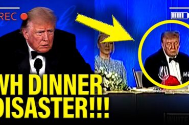 Trump BOMBS at WH DINNER as CROWD GOES SILENT!!!