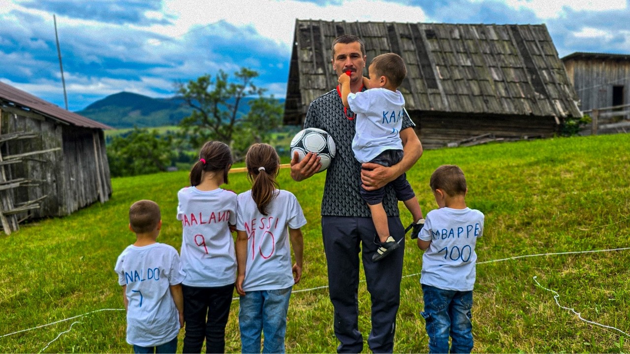 NEW: 5 Kids Make Their Own World Cup FAR FROM CIVILIZATION — Mom Cooks Potato Patties NEW: 5 Kids Make Their Own World Cup FAR FROM CIVILIZATION — Mom Cooks Potato Patties
