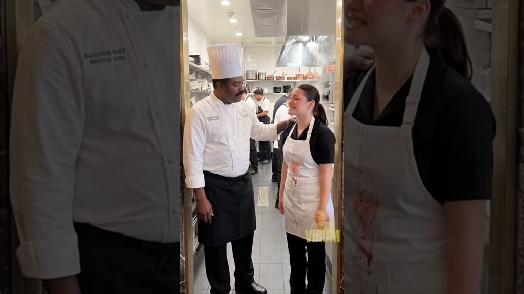 Diner Splashes Wine On A Waitress And The Chef Answers With Soup
