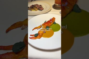 Michelin restaurant that engages all 5 senses
