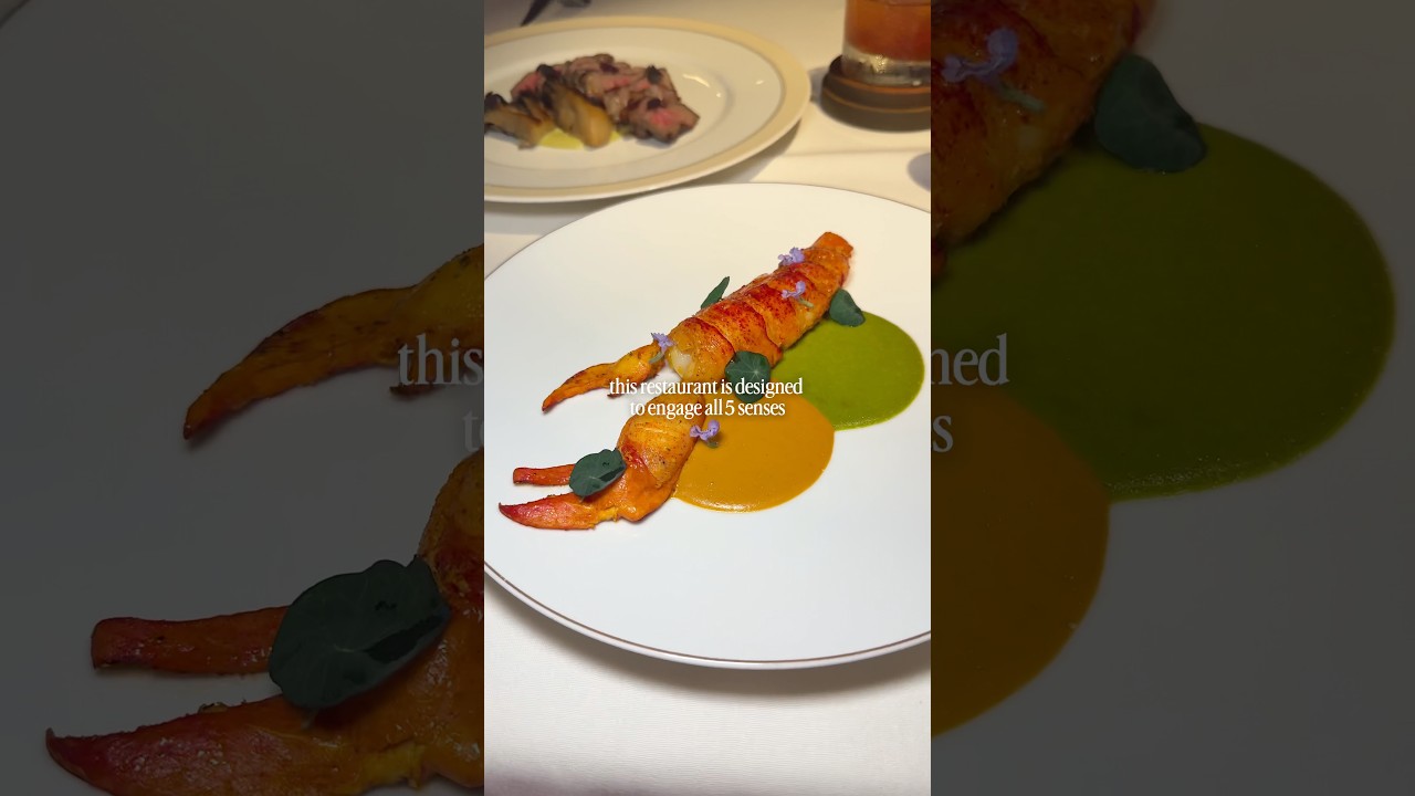 Michelin restaurant that engages all 5 senses Michelin restaurant that engages all 5 senses