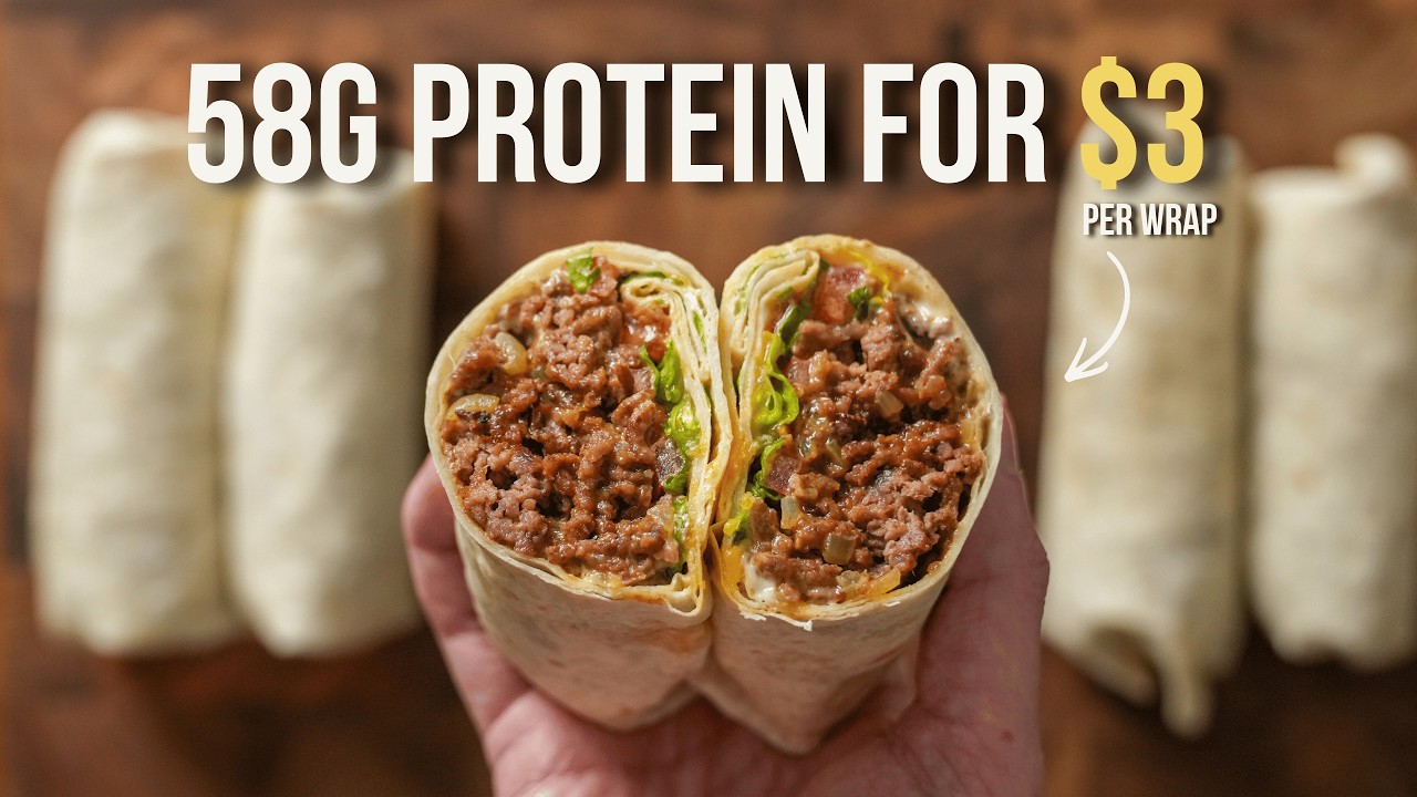 5 Wraps For The Week Meal Prep | Cheaper Than Takeaway 5 Wraps For The Week Meal Prep | Cheaper Than Takeaway