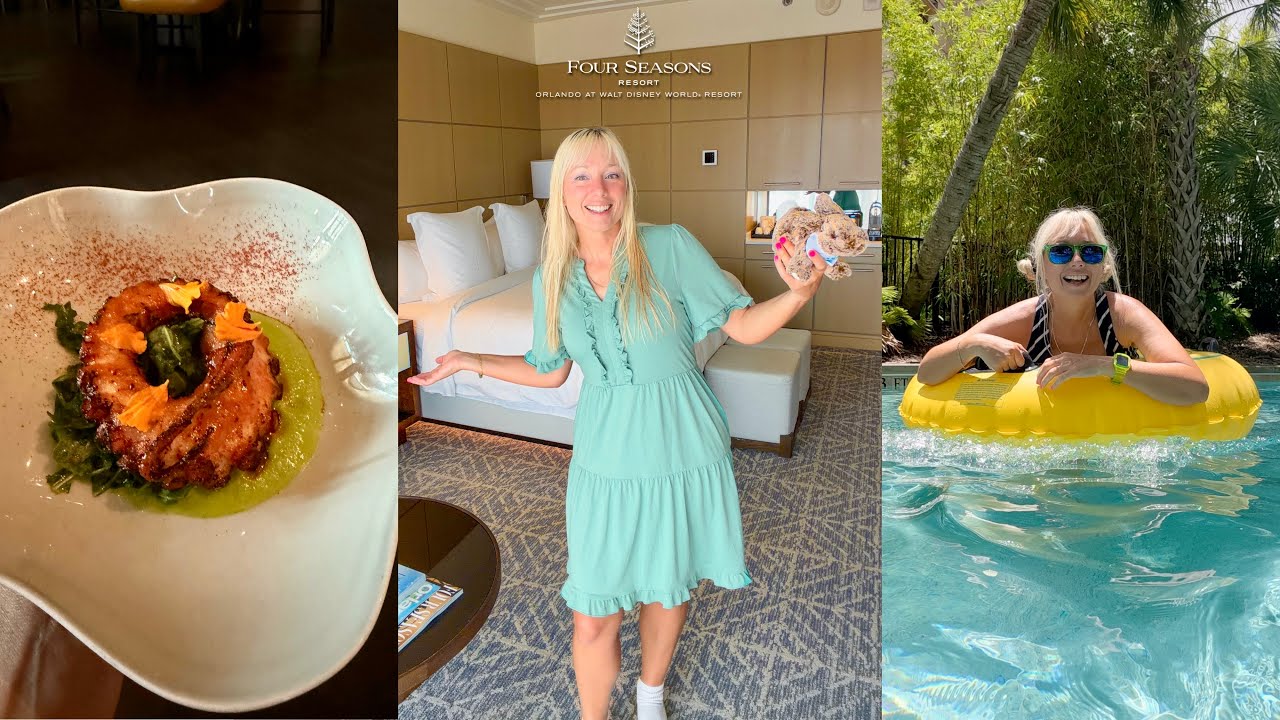 Four Seasons Orlando at Disney World! Luxury Resort Tour, Dining, Lazy River, Fireworks View & MORE! Four Seasons Orlando at Disney World! Luxury Resort Tour, Dining, Lazy River, Fireworks View & MORE!
