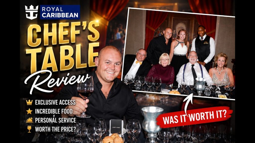 Royal Caribbean Chefs Table Review