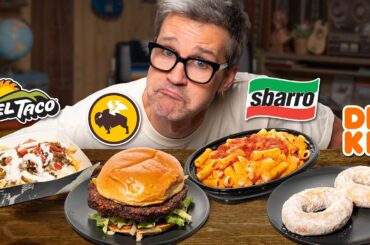 Trying The Most Underrated Fast Food Items