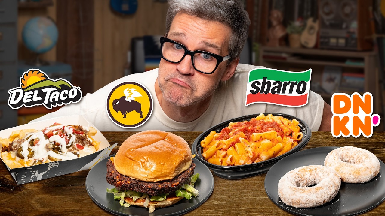 Trying The Most Underrated Fast Food Items Trying The Most Underrated Fast Food Items