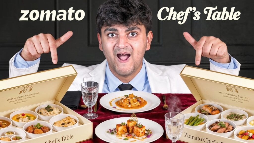 Trying Zomato Chef’s Table Service