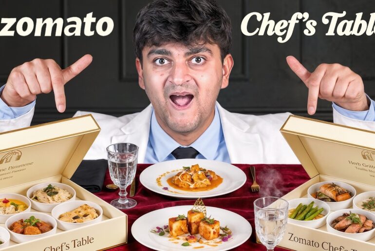 Trying Zomato Chef's Table Service