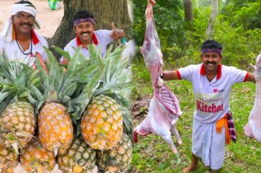Village style cooking Sorshe Posto Katla fish & Mutton curry for village people | villfood Kitchen