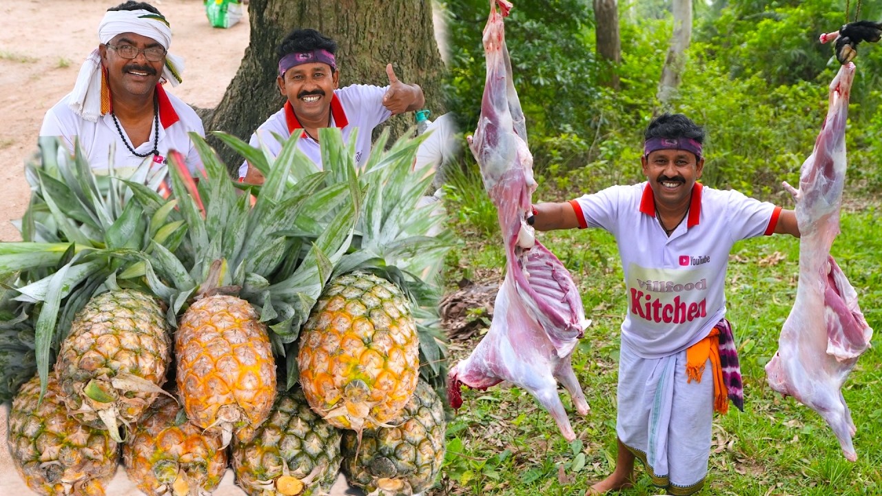 Village style cooking Sorshe Posto Katla fish & Mutton curry for village people | villfood Kitchen Village style cooking Sorshe Posto Katla fish & Mutton curry for village people | villfood Kitchen