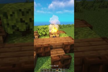 Minecraft Dining Table 🍽️ #shorts