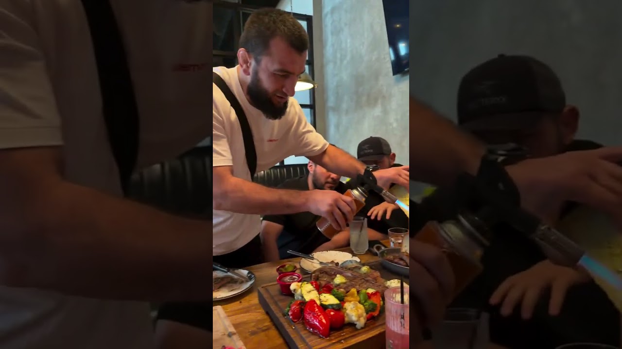 Abubakar Nurmagomedov Chef Mode On! 🥩👨🍳 Abubakar Nurmagomedov Chef Mode On! 🥩👨🍳