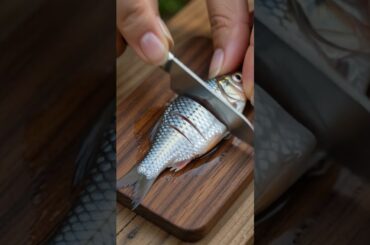 Miniature Fish Fry 🐟🔥 Tiny Fish Fry Cooking ASMR | Mini Kitchen Cooking #Shorts