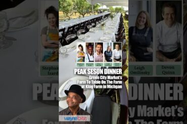 Green City Market's Peak Season Farm-To-Table Celebrity Chef Dinner - Klüg Farm In St. Joe, Michigan