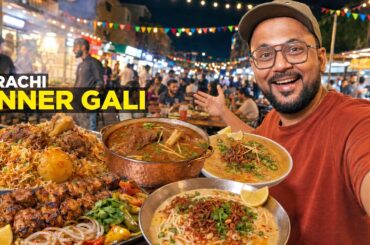 Eating 45+ Dishes at Karachi ki Dinner Gali