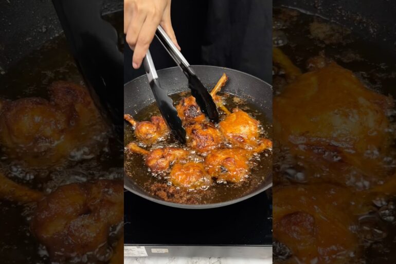 Chicken Lollipop ASMR #cooking #viral #tinglesasmr