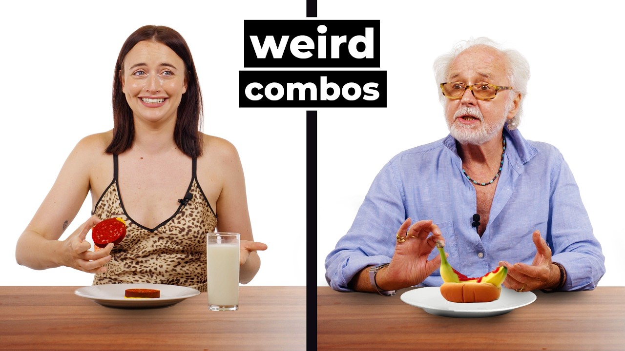 Men vs Women Try Each Others Weird Food Combos Men vs Women Try Each Others Weird Food Combos
