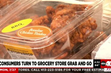 Consumers turn to grocery store meals as fast food prices skyrocket