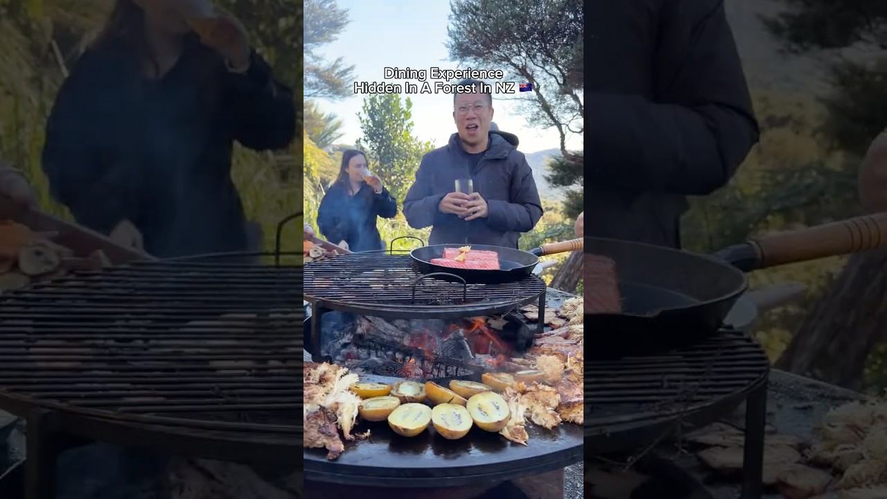 Dining Experience In A Forest (Velskov) In NZ ๐ณ๐ฟ Dining Experience In A Forest (Velskov) In NZ ๐ณ๐ฟ