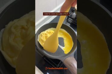 HOW TO COOK EGG LIKE A PRO? #pov #asmr #cooking #chinesefood #egg #omelette #scrambledegg