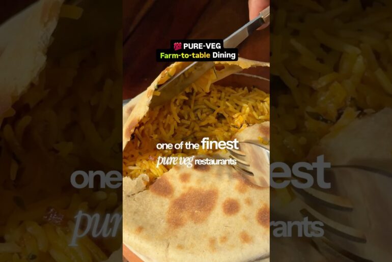 Pure-Veg Farm-to-table Dining in Koramangala! Details👇