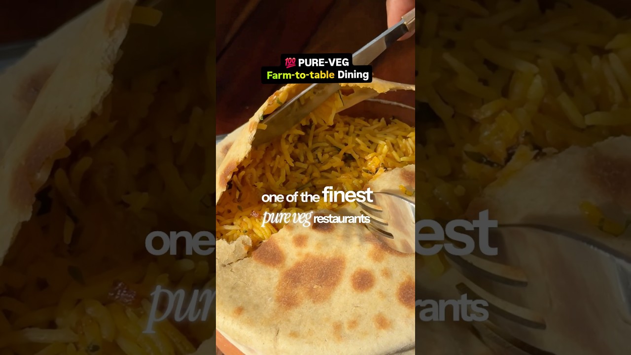 Pure-Veg Farm-to-table Dining in Koramangala! Details👇 Pure-Veg Farm-to-table Dining in Koramangala! Details👇