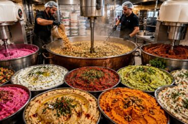 25+ Turkish Different Meze! 2000 kg of Ingredients Every Week! Street Food