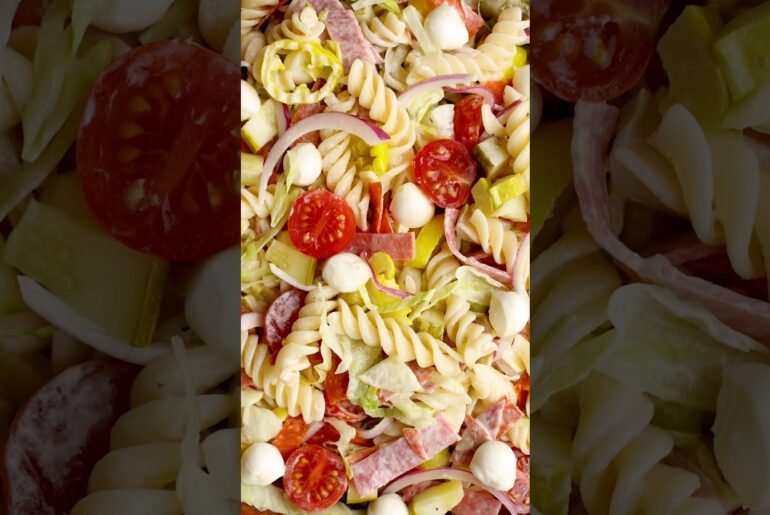 Grinder Sandwich Pasta Salad