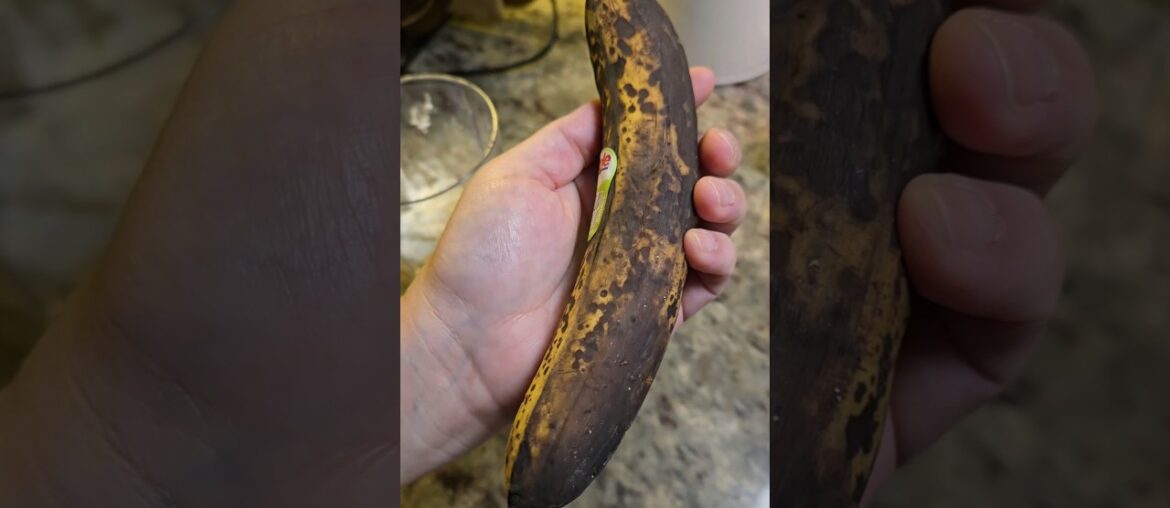 Don't throw away this banana. #cooking