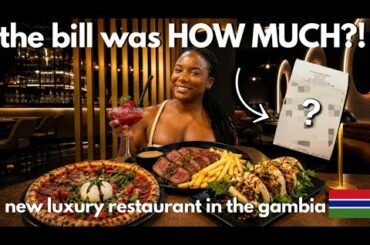 I Tried The Gambia’s Newest Fine-Dining Restaurant… Is It Worth the Price? 🇬🇲 | KOYA REVIEW