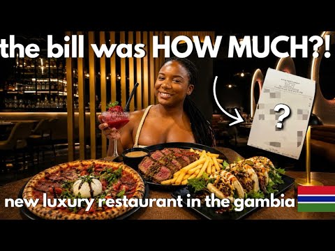 I Tried The Gambia’s Newest Fine-Dining Restaurant… Is It Worth the Price? 🇬🇲 | KOYA REVIEW