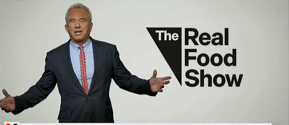 🇺🇸 The Real Food Show | HHS Secretary RFK Jr. Presents New MAHA Cooking Initiative [LIVE]