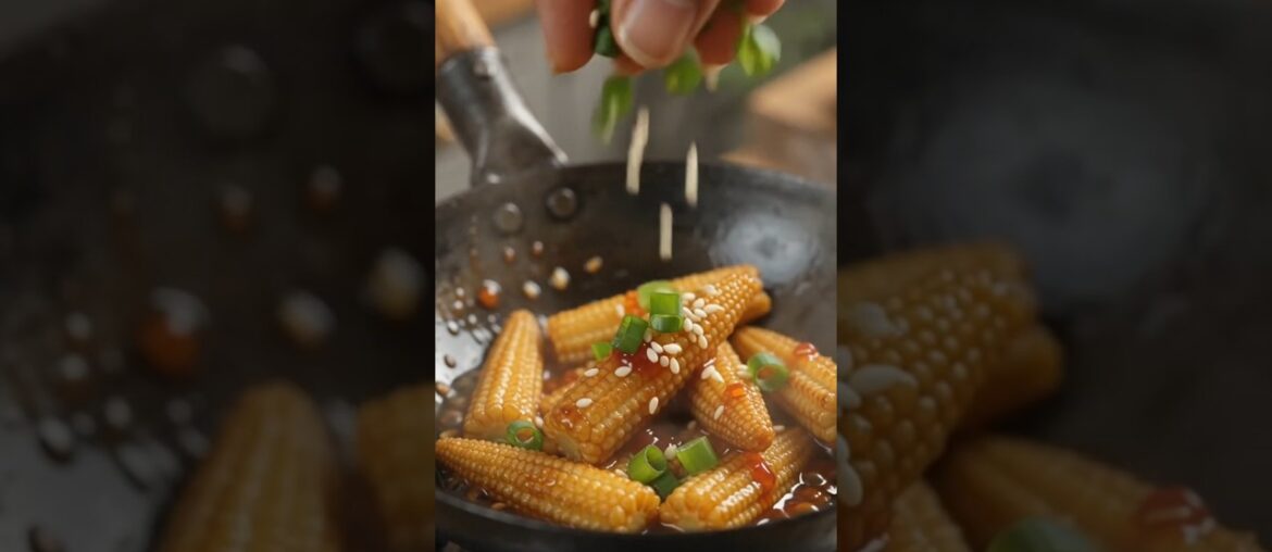 cripcy chili baby corn #food #recipe #ai #cooking #shortvideo  #aivideo #cooking #cookingvideo