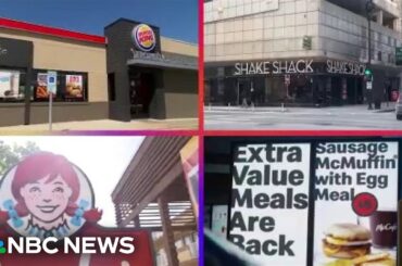 Fast food restaurants are eating up the high cost of beef