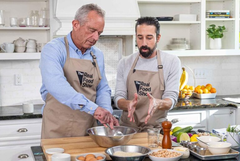 RFK Jr. hosting a new cooking show with celebrity chefs