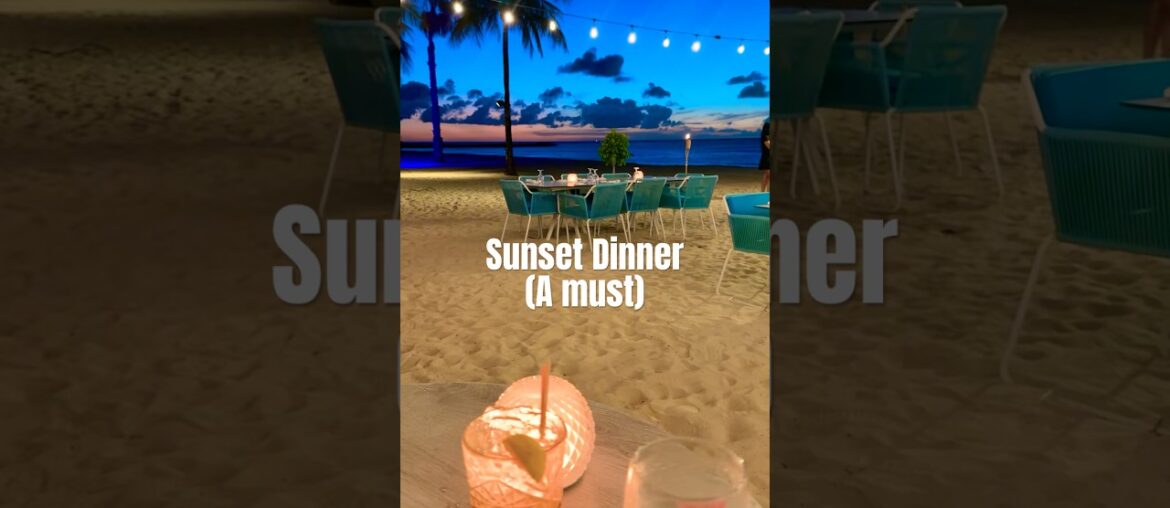 Fine Dining in Aruba 🇦🇼 | PureOcean was worth every dollar!