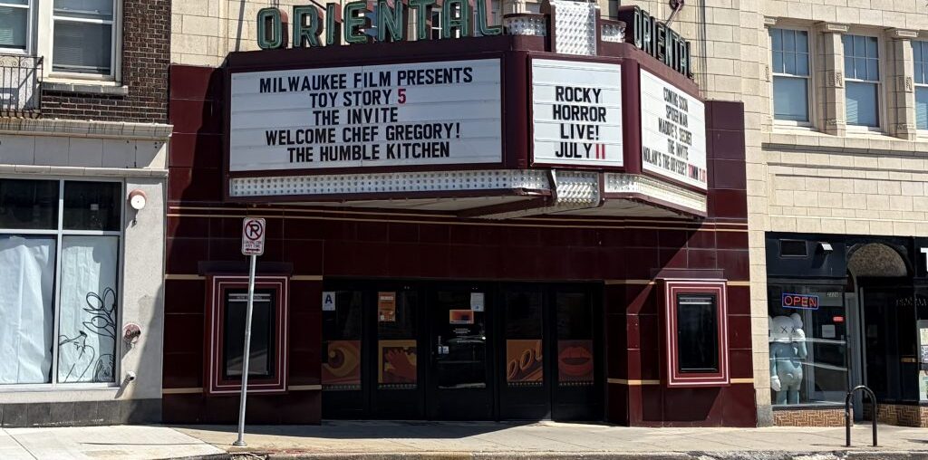 The Oriental Theatre, 2230 N. Farwell Ave., on July 13. Photo by Sophie Bolich.