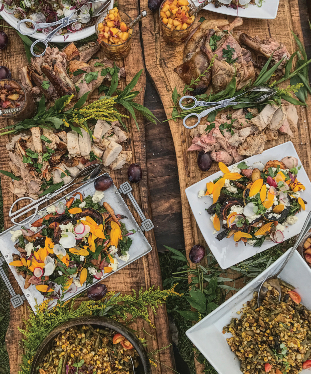 table with meal