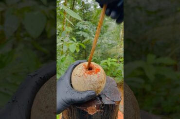 Spicy woodapple pickle 😋🤤 #food #cooking #shorts