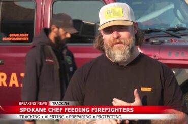 Spokane chef helps feed fire crews during complex fires | Spokane News