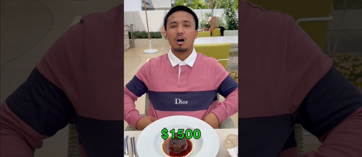 Luxury DIOR Restaurant #shorts