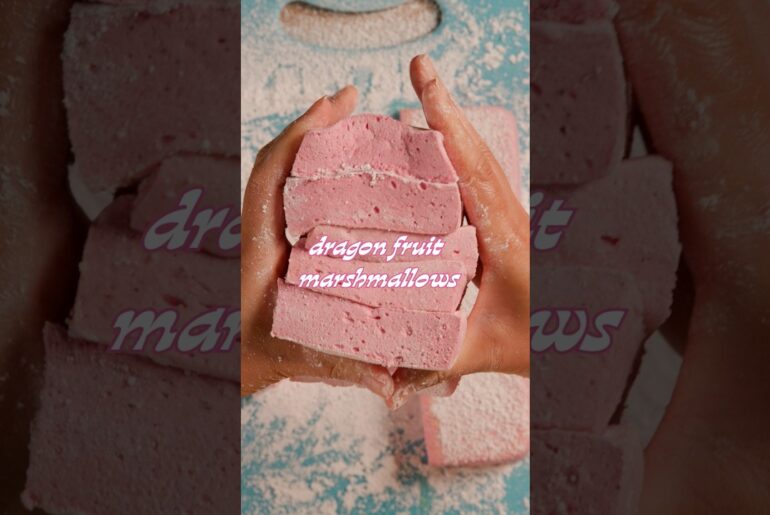 Dragon Fruit Marshmallows