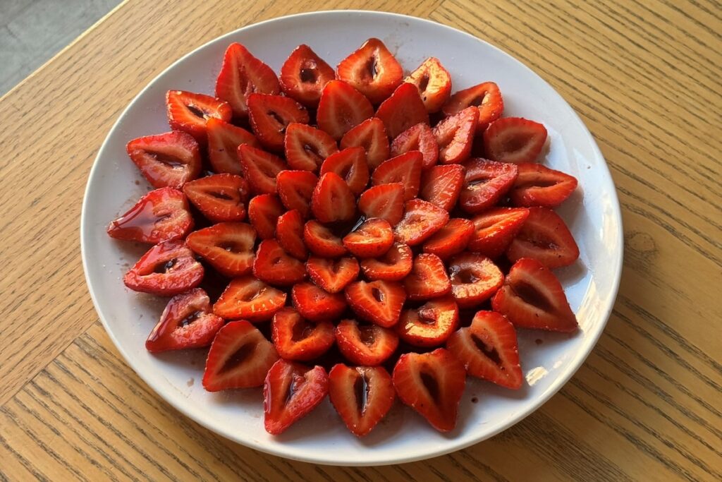 AnOther Dish: Louis Thompson’s Strawberries and Balsamic Dessert