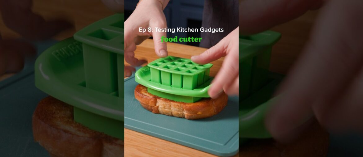 Testing Kitchen Gadgets - Food Cutter