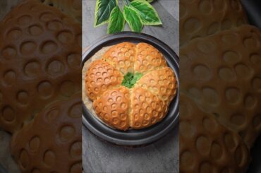 Chicken Bread, Flower Bread #shorts #viral #viralvideo #viralshorts #cooking #chicken #bread #food
